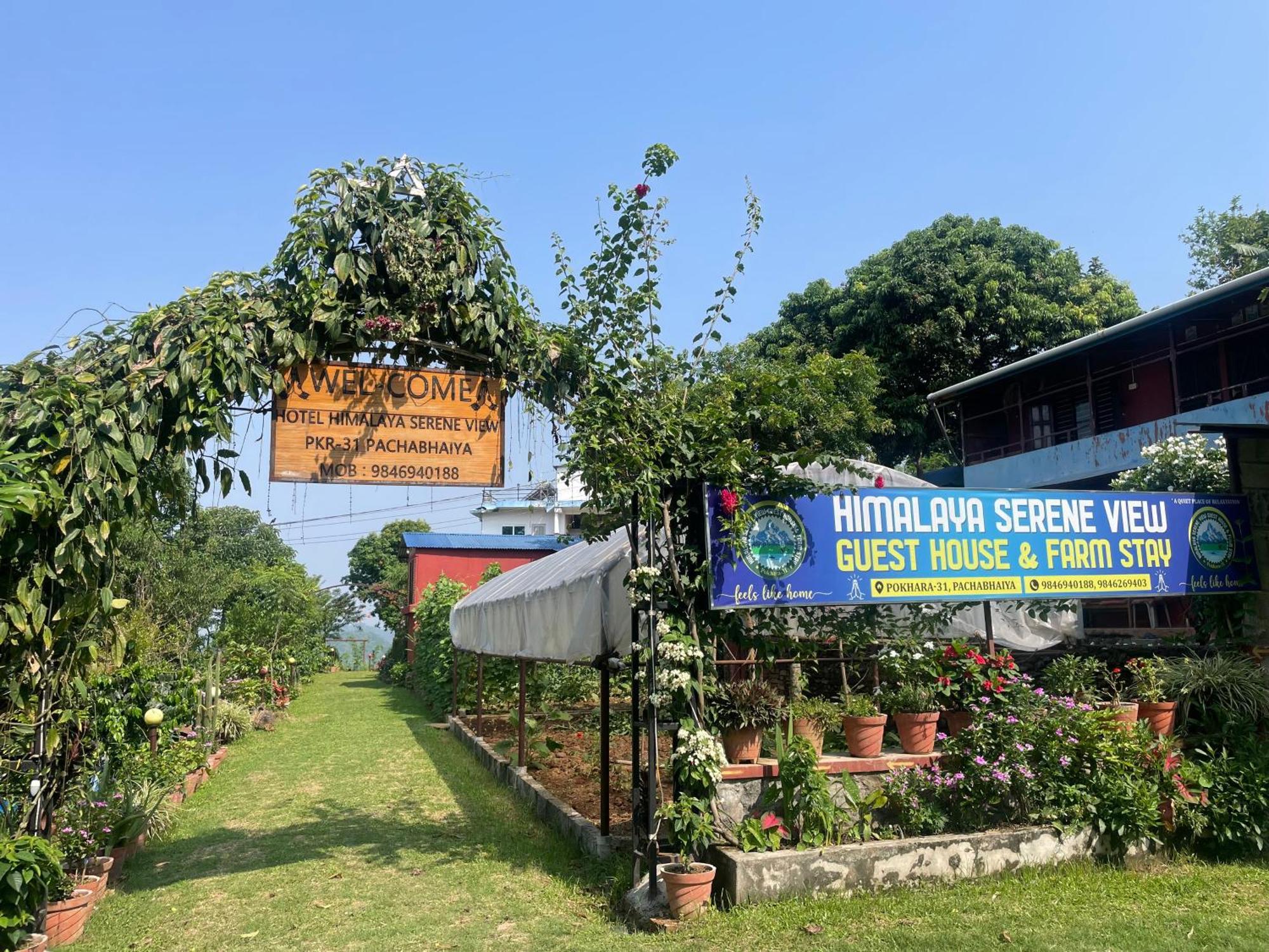 Himalaya Serene View Guest House & Farm Stay Deorāli 外观 照片